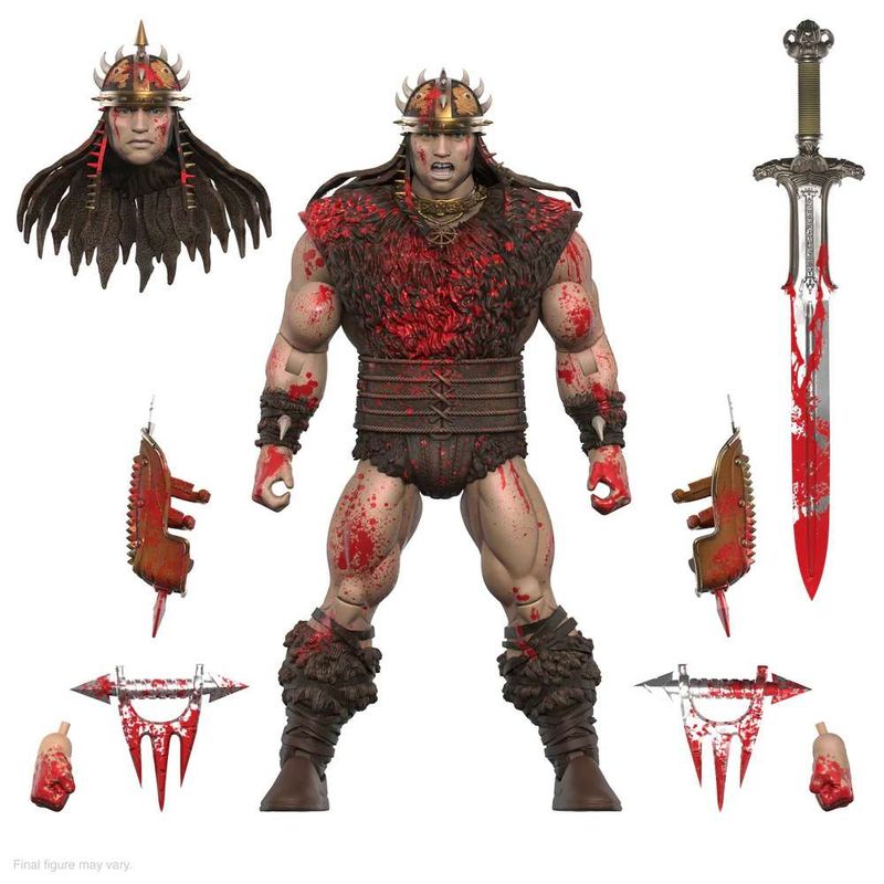 Conan le Barbare - Figurine Ultimates Blood Soaked Pit Fighter Conan - Super7
