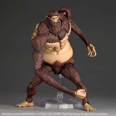 Attack On Titan - Figurine Amazing Yamaguchi Revoltech Sieg Titan Bestial - Kaiyodo