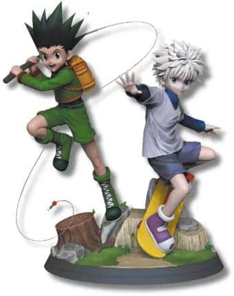 Hunter x Hunter - Statuette Gon &amp; Kirua 25 cm - Taka Corp