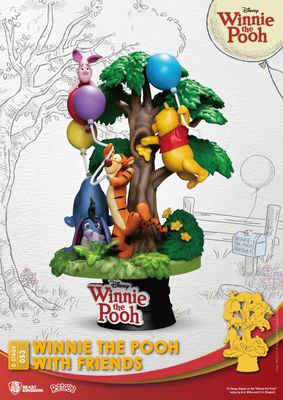 Disney - Diorama D-Stage Winnie l'Ourson With Friends 16 cm - Beast Kingdom