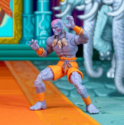Ultra Street Fighter II: The Final Challengers - Figurine 1/12 Dhalsim Deluxe 15 cm - Jada Toys