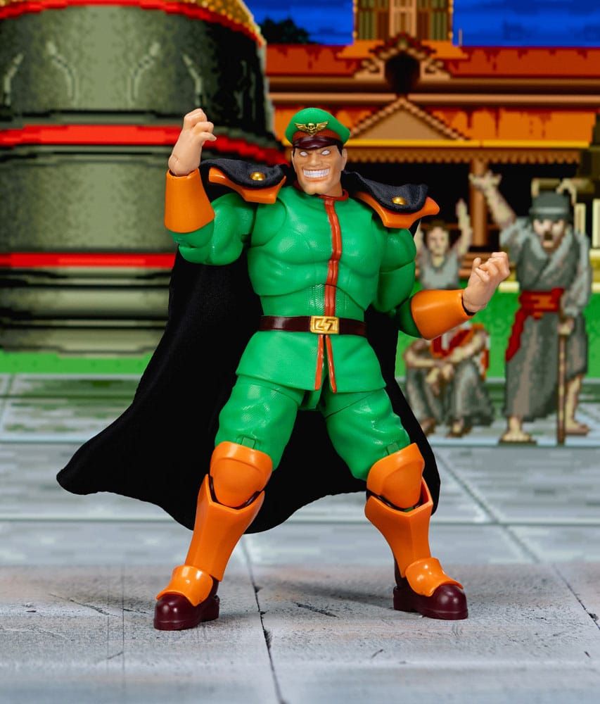 Ultra Street Fighter II: The Final Challengers - Figurine 1/12 M. Bison Deluxe 15 cm - Jada Toys