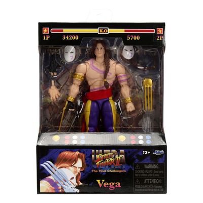 Ultra Street Fighter II: The Final Challengers - Figurine 1/12 Vega 15 cm - Jada Toys