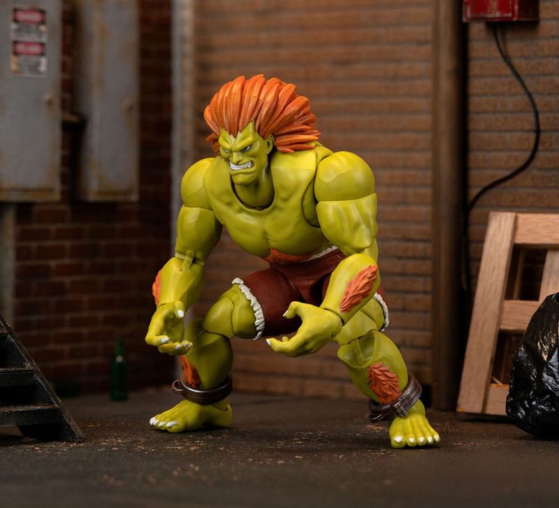 Ultra Street Fighter II: The Final Challengers - Figurine 1/12 Blanka 19 cm - Jada Toys