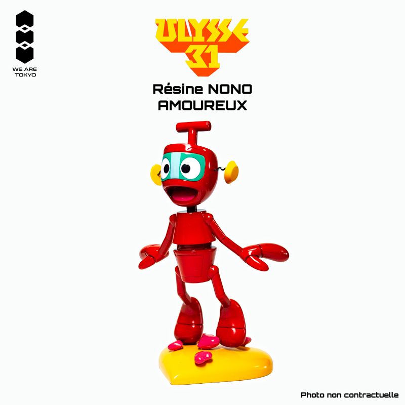 Ulysse 31- Statuette Resine Nono Amoureux Resine 15cm - We Are Tokyo