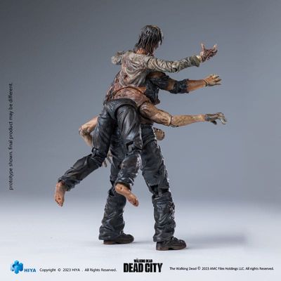 The Walking Dead : Dead City - Figurine 1/18 Exquisite Mini Walker King 11 cm - Hiya Toys