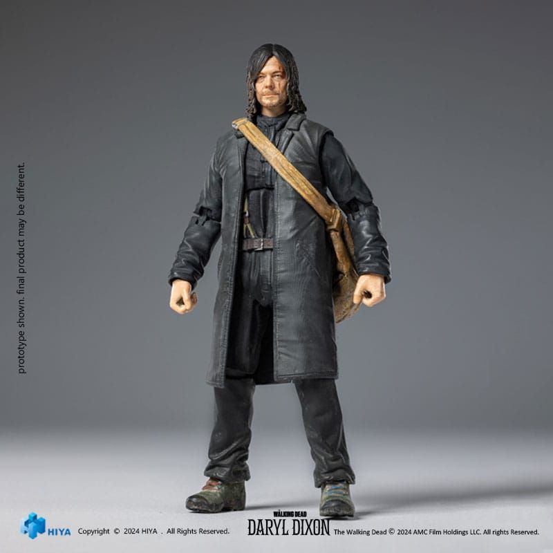 The Walking Dead : Daryl Dixon - Figurine 1/18 Exquisite Mini Daryl 11 cm - Hiya Toys