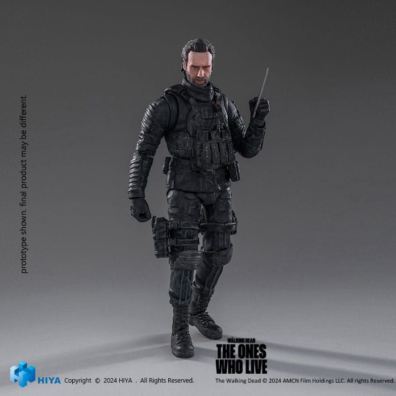 The Walking Dead : The Ones Who Lived - Figurine 1/18 Exquisite Mini Rick Grimes 11 cm - Hiya Toys
