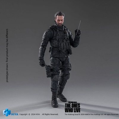 The Walking Dead : The Ones Who Lived - Figurine 1/18 Exquisite Mini Rick Grimes 11 cm - Hiya Toys