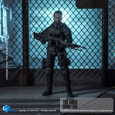The Walking Dead : The Ones Who Lived - Figurine 1/18 Exquisite Mini Rick Grimes 11 cm - Hiya Toys