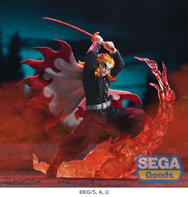 Demon Slayer - Figurine Xross Link Anime Kyojuro Rengoku 15 cm - Sega