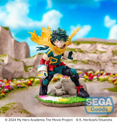My Hero Academia : You're Next - Figurine Xross Link Izuku Midoriya 14 cm - Sega