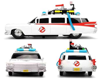 Ghostbusters - Voiture Télécommandée RC 1/16 Ecto-1 - Jada Toys