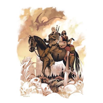 The Witcher - Pack 10 puzzles 10th Anniversary Puzzle Collection (500 Pièces) - Good Loot