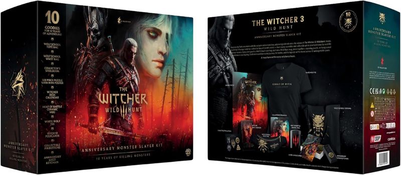 The Witcher 3 : Wild Hunt - Coffret cadeau 10th Anniversary Monster Slayer Kit - Good Loot