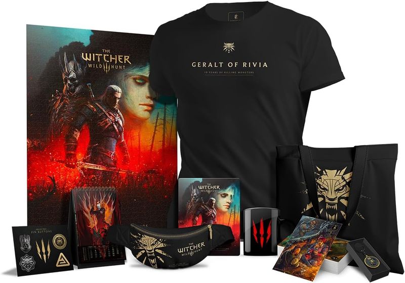 The Witcher 3 : Wild Hunt - Coffret cadeau 10th Anniversary Monster Slayer Kit - Good Loot