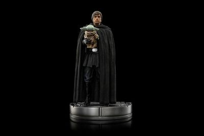 Star Wars The Mandalorian - Statuette 1/10 Art Scale Luke Skywalker et Grogu 21 cm - Iron Studios