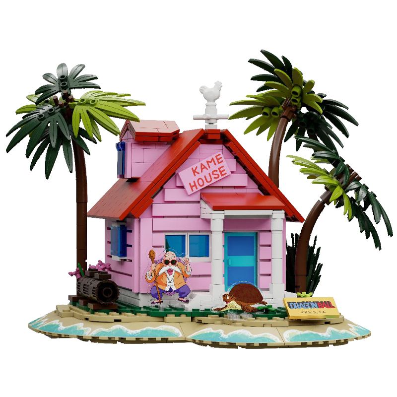 Dragon Ball - Set à Construire 87002 Kame House 27cm - Pantasy