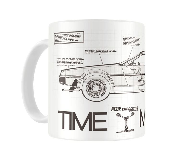 Retour vers le Futur mug Time Machine - SD Toys
