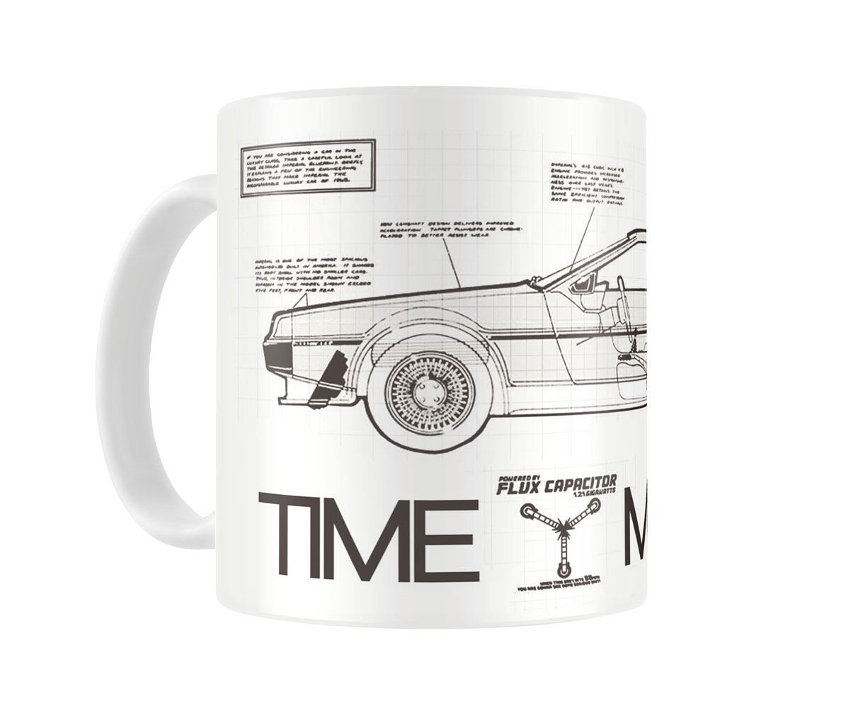 Retour vers le Futur mug Time Machine - SD Toys