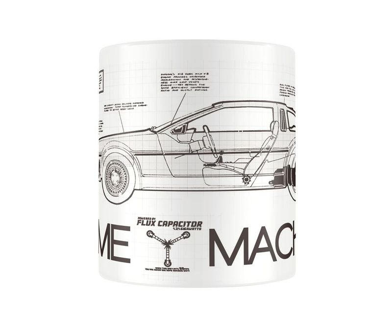 Retour vers le Futur mug Time Machine - SD Toys