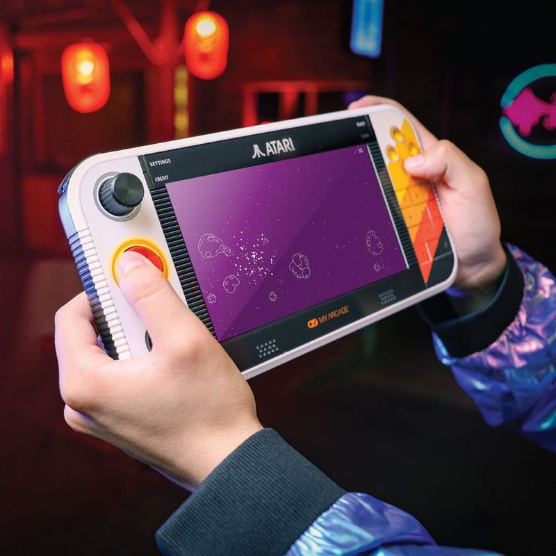 Atari Console de jeu portable Gamestation Go  - My Arcade