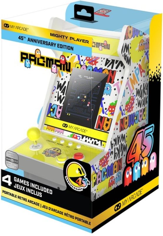 Pac-Man Console de jeu rétro portable Arcade Mighty Player - My Arcade