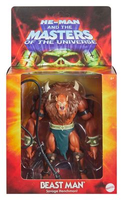 Masters of the Universe Origins Deluxe Figurine Beast Man 14 cm - Mattel