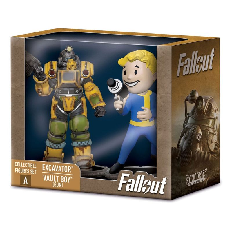 Fallout assortiment pack 6 x 2 Figurines 7 cm - Syndicate Collectibles