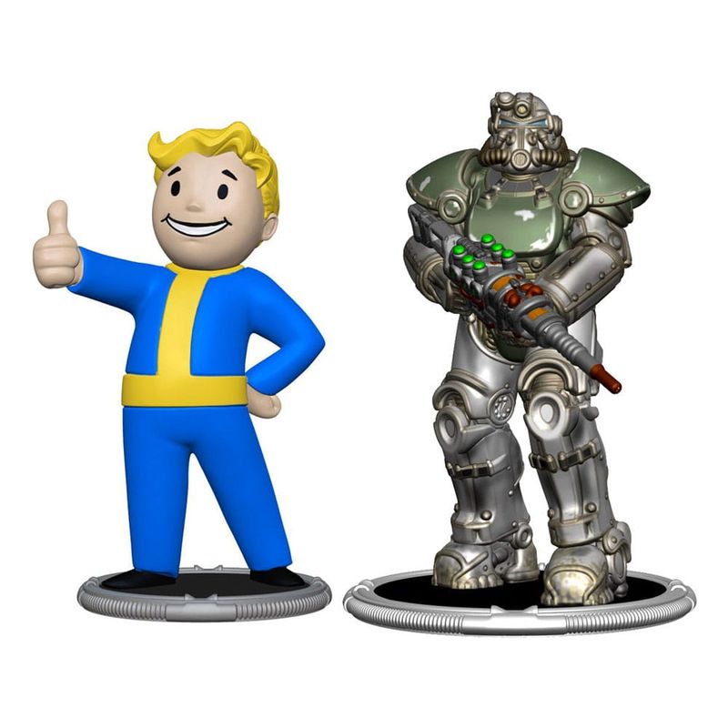 Fallout Pack 2 Figurines Set F Raider & Vault Boy (Strong) 7 cm - Syndicate Collectibles Fallout Pack 2 Figurines Set F Raider & Vault Boy (Strong) 7 cm - Syndicate Collectibles
