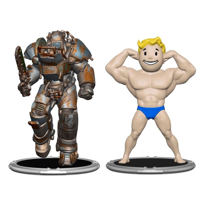Fallout pack 2 Figurines Set E Raider & Vault Boy (Strong) 7 cm - Syndicate Collectibles Fallout pack 2 Figurines Set E Raider & Vault Boy (Strong) 7 cm - Syndicate Collectibles