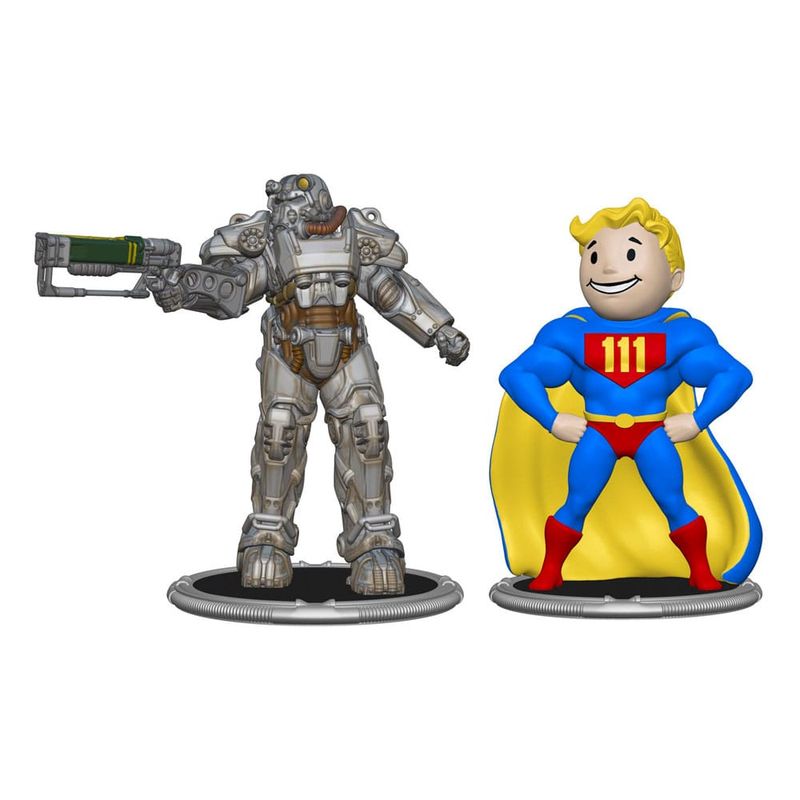 Fallout pack 2 Figurines Set C T-60 & Vault Boy (Power) 7 cm - Syndicate Collectibles Fallout pack 2 Figurines Set C T-60 & Vault Boy (Power) 7 cm - Syndicate Collectibles