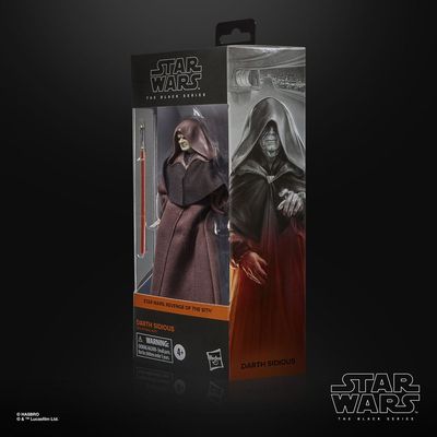 Star Wars Episode III Black Series Figurine Darth Sidious 15 cm - Hasbro