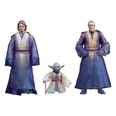 Star Wars Episode VI Black Series pack 3 Figurines Force Spirits 15 cm - Hasbro