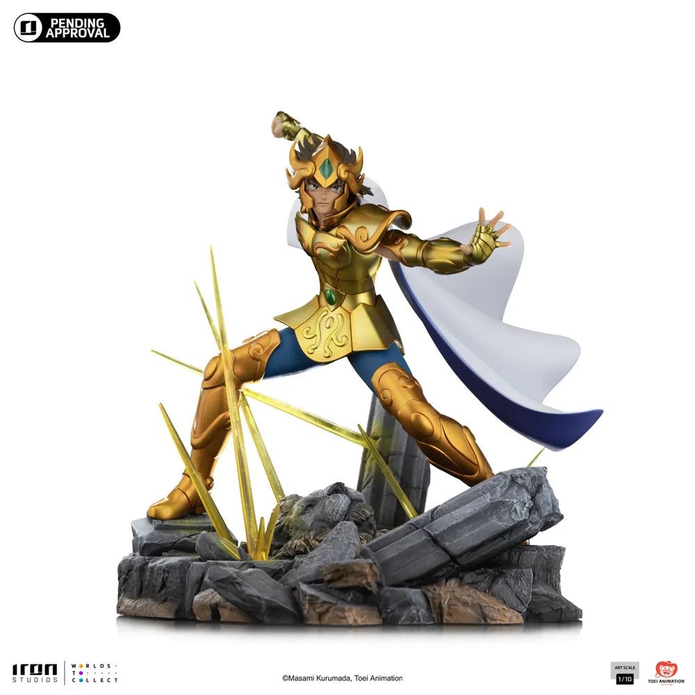 Saint Seiya statuette 1/10 Art Scale Leo Aiolia 24 cm - Iron Studios