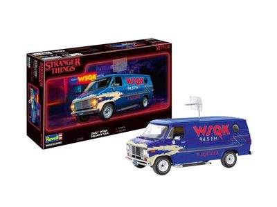 Stranger Things Model Kit 1/25 Squawk Van 21 cm - Revell