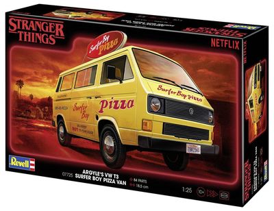 Stranger Things maquette 1/25 VW T3 Bus Surfer Boy 19 cm - Revell