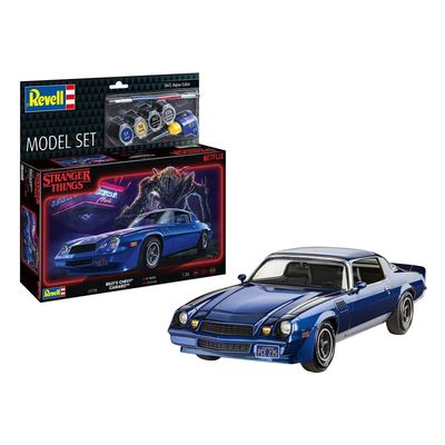 Stranger Things kit complet maquette 1/25 Chevy Camaro Z/28 (Aqua Color) 19 cm - Revell