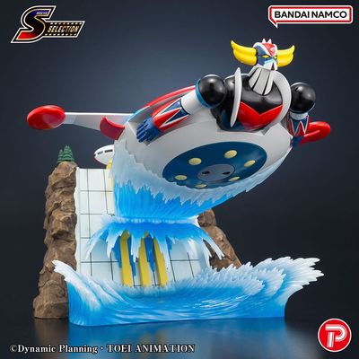 Goldorak - Diorama Scene Selection 02 Grendizer To the skies of fierce combat 10 cm - Plex