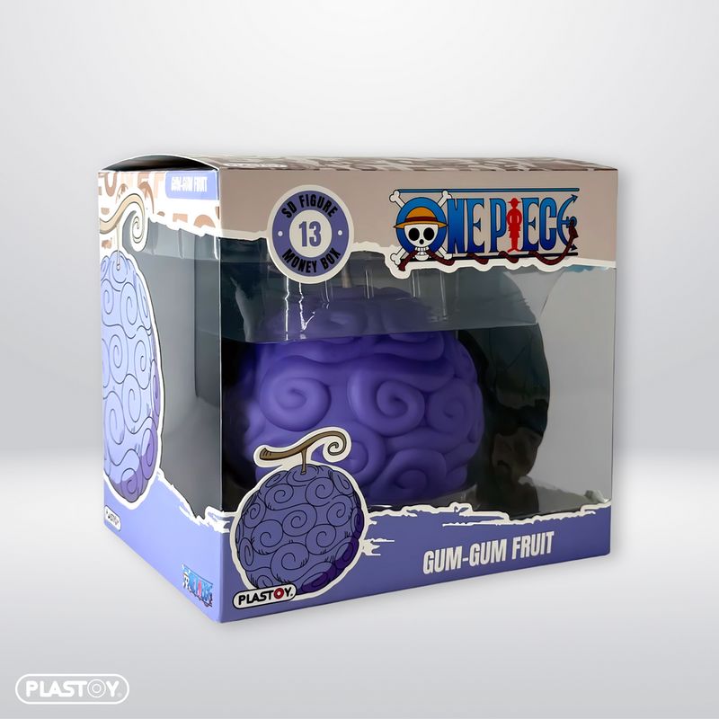 One Piece Tirelire Fruit du Démon Gum-Gum - Plastoy