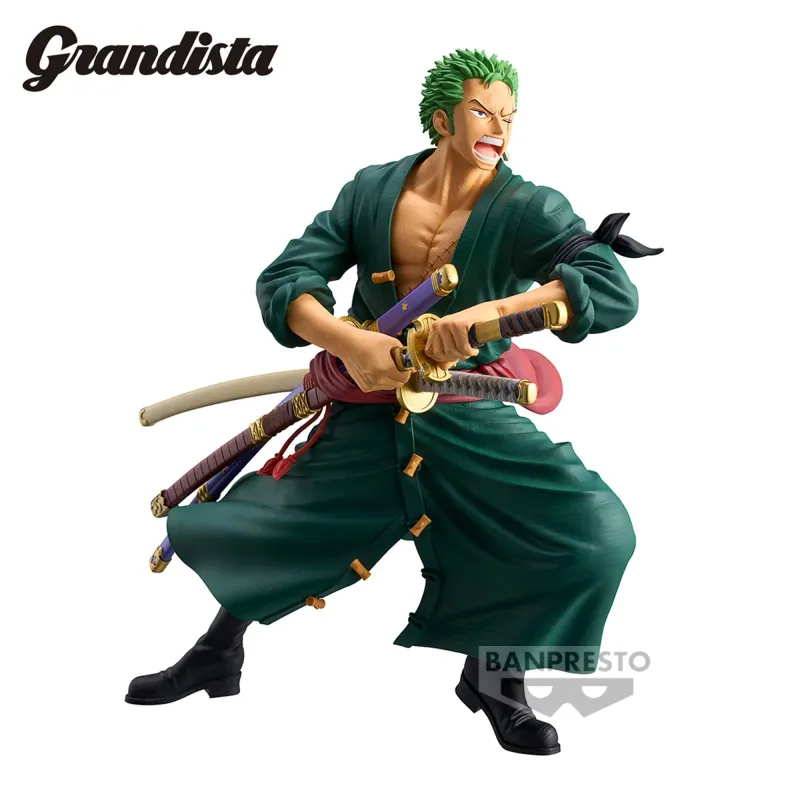 One Piece - Figurine Roronoa Zoro Grandista 22cm - Banpresto
