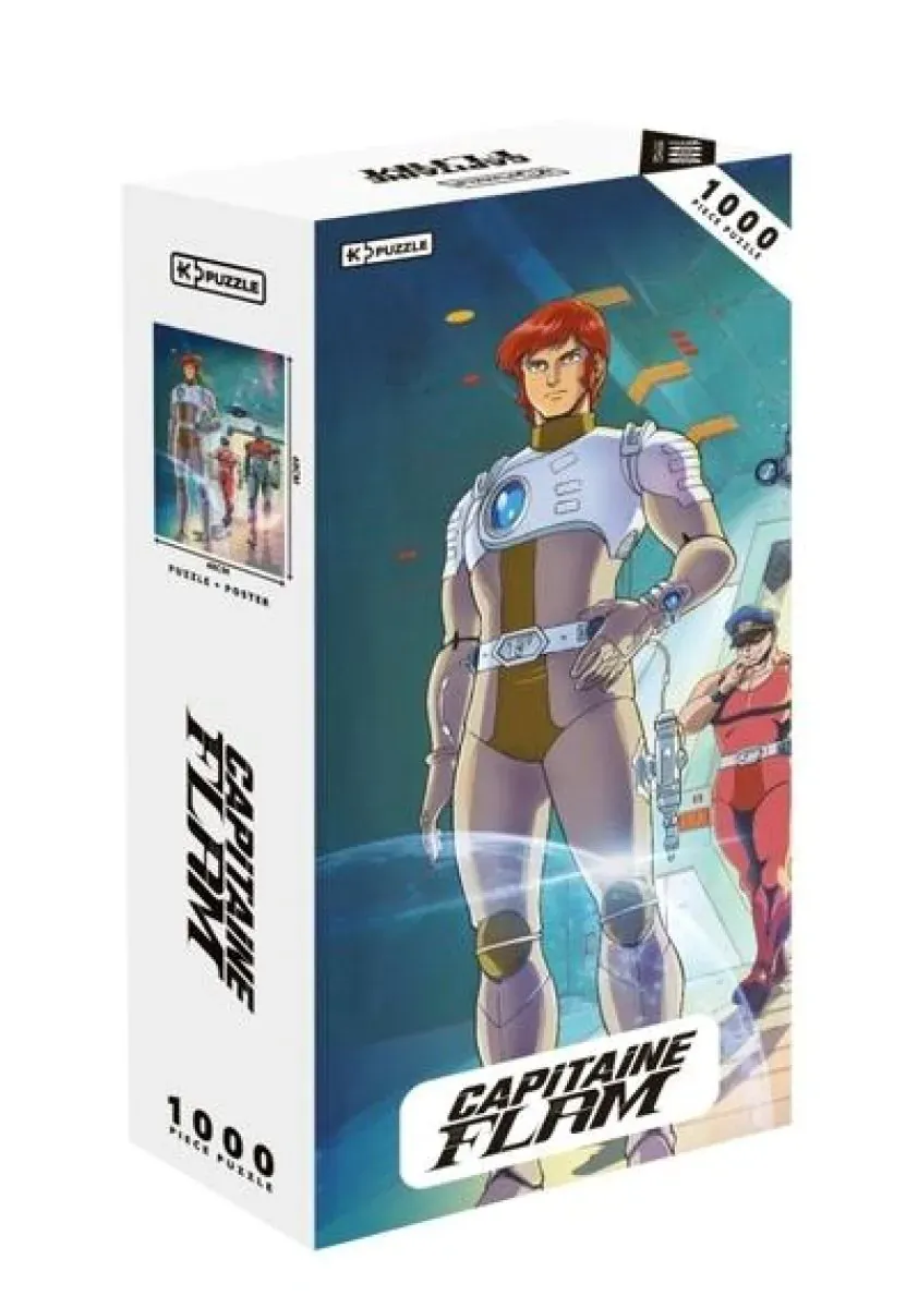 Capitaine Flam - Puzzle 1000 pièces - K-Puzzle
