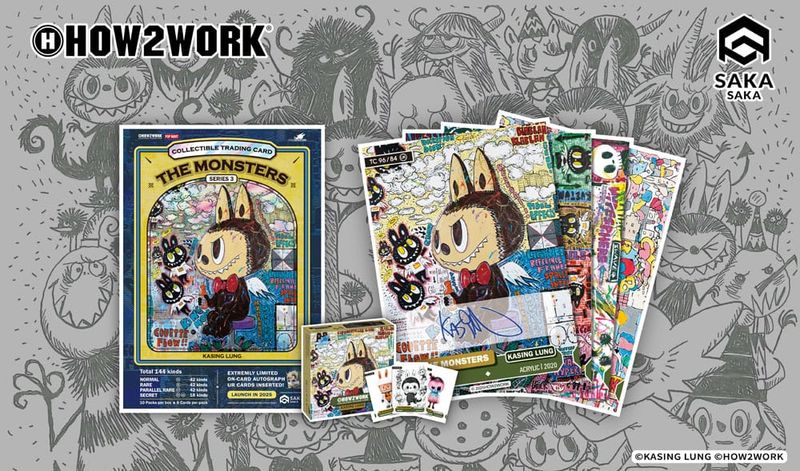 How2Work - Labubu cartes Ă collectionner Chrome The Monsters Series 3 (10) - How2Work