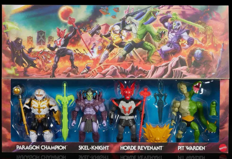 Masters of the Universe : Origins - Pack 4 Figurines Battle For Eternia 14 cm