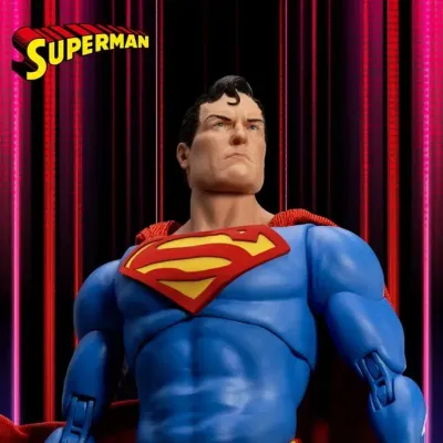 DC Comics - Figurine Superman Dynamic Action Heroes - Beast Kingdom Toys