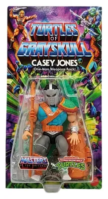 MOTU x TMNT: Turtles of Grayskull Figurine Casey Jones 14 cm