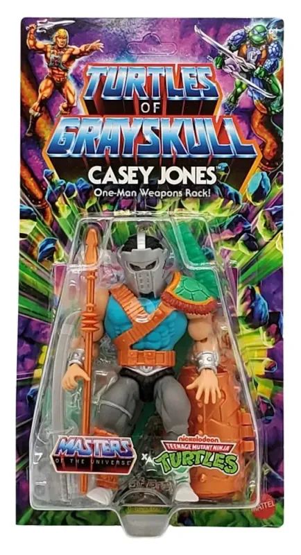MOTU x TMNT: Turtles of Grayskull Figurine Casey Jones 14 cm MOTU x TMNT: Turtles of Grayskull Figurine Casey Jones 14 cm