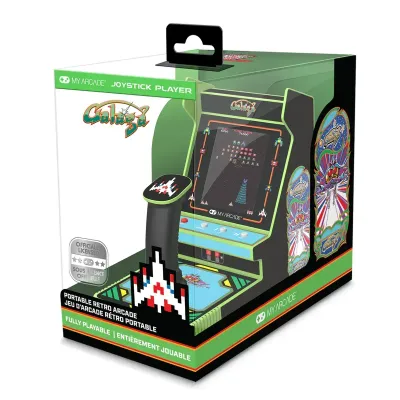 Mini Borne d'Arcade - Joystick Player - Galaga + Galaxian - My Arcade