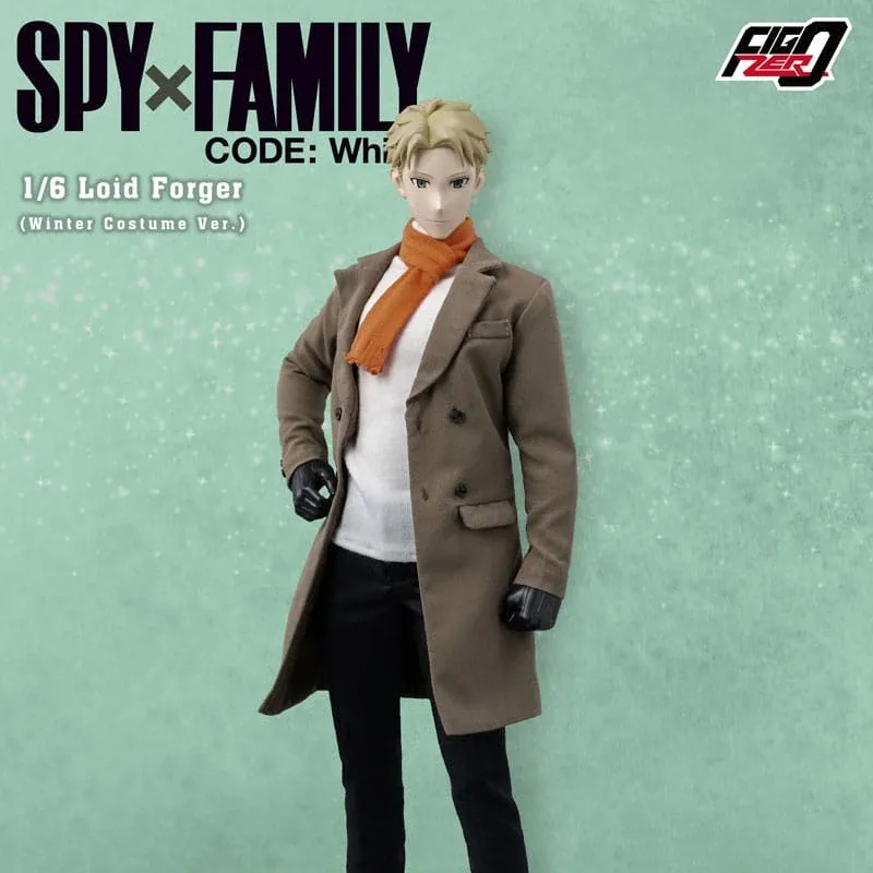 Spy x Family Code : White figurine FigZero 1/6 Loid Forger (Winter Costume Ver.) 31 cm