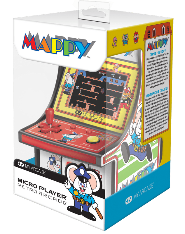 Mini Borne d'Arcade - Micro Player - Mappy - My Arcade